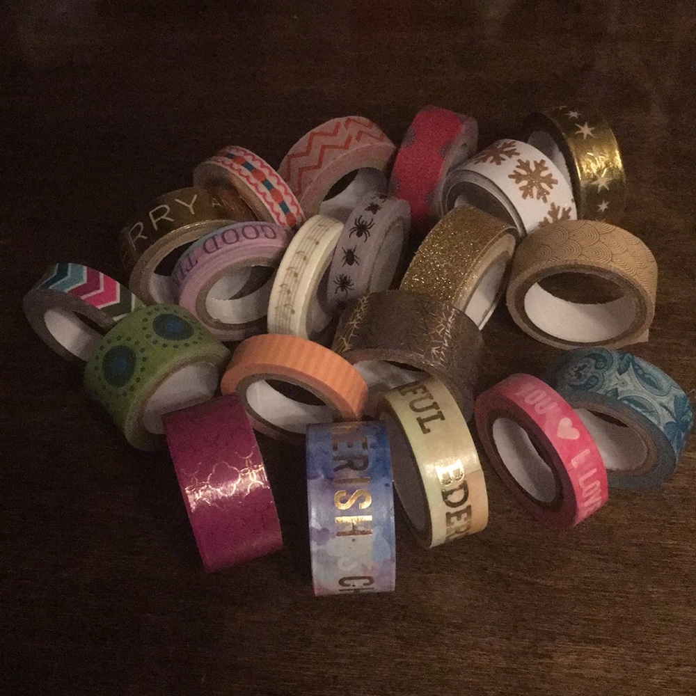 Washi LOT 20 Rolls